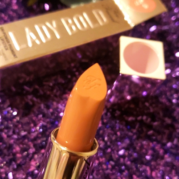 🌟HP🌟💙🌟LEVEL UP Too Faced Lady Bold Em-Power Pigment Lipstick NWT - Picture 5 of 5